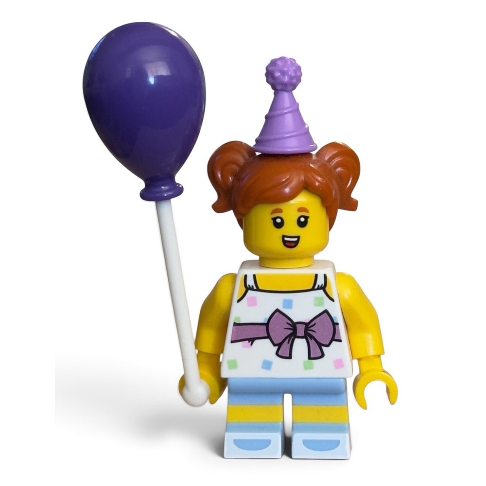 LEGO Little Girl With Balloon Birthday Party Special Occasion Minifig Figure